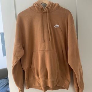 Nike Men's Tan Hoodie